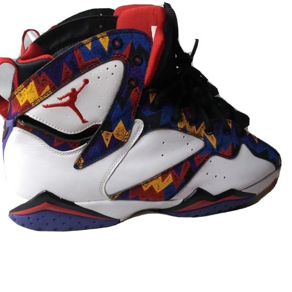 Nike Jordan 7 Retro Nothing But Net Men's Size 13 Shoes - Picture 2 of 10